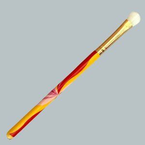 SLMISSGLAM P12 Eyeshadow Brush Soft Synthetic Bristles Retro Handle